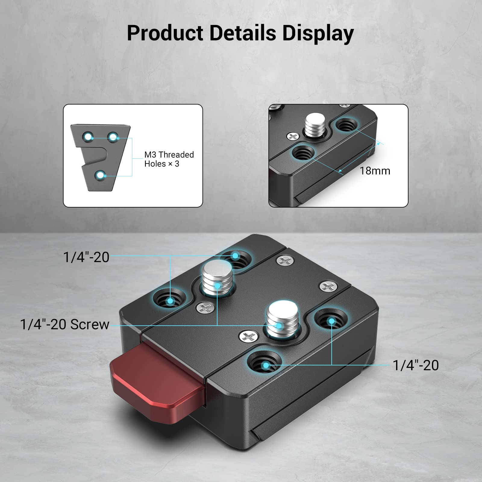 SmallRig Mini V-Lock Assembly  - đánh giá và giá Ctp Plate Making