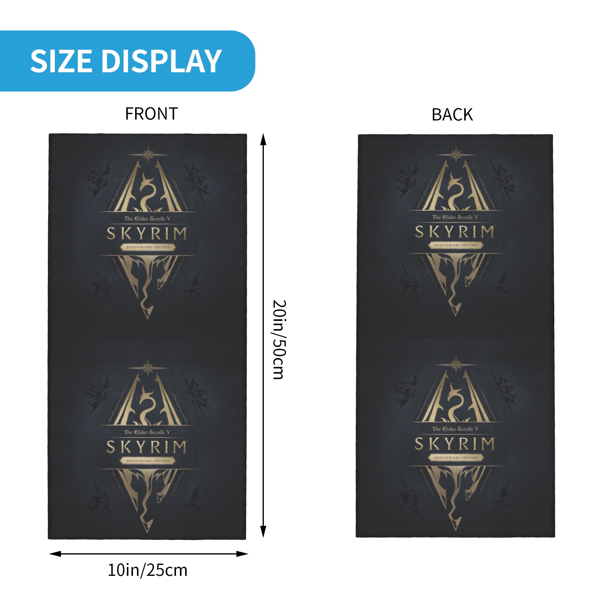Custom Skyrim Logo Bandana Win - đánh giá và giá Company Profile Printing