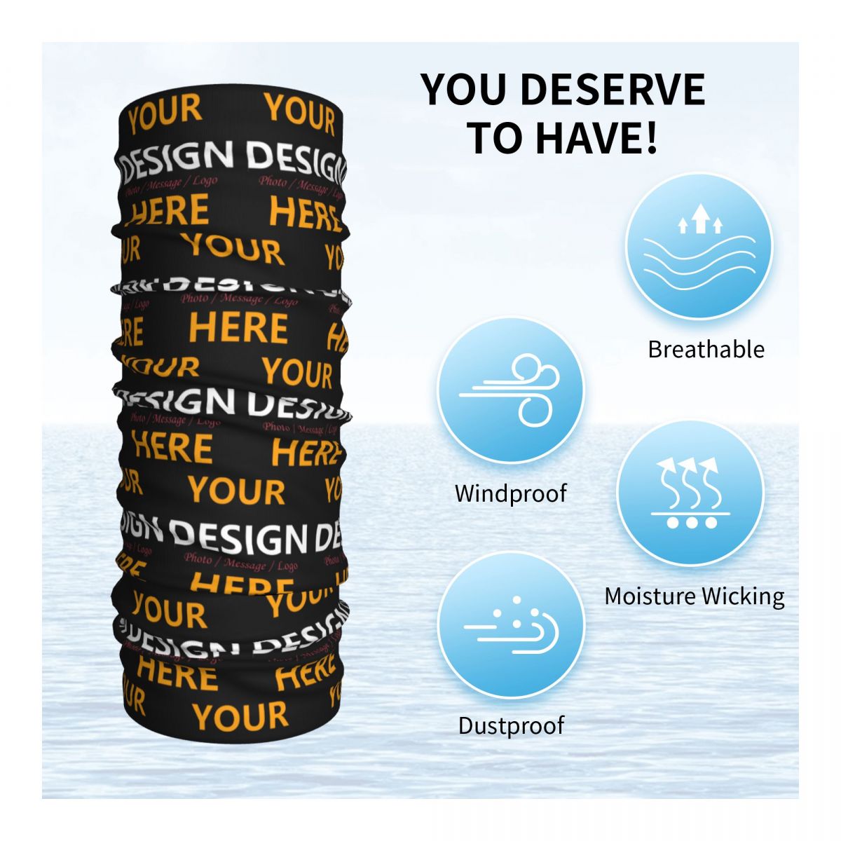Custom Your Design Here Bandan - đánh giá và giá Company Profile Printing