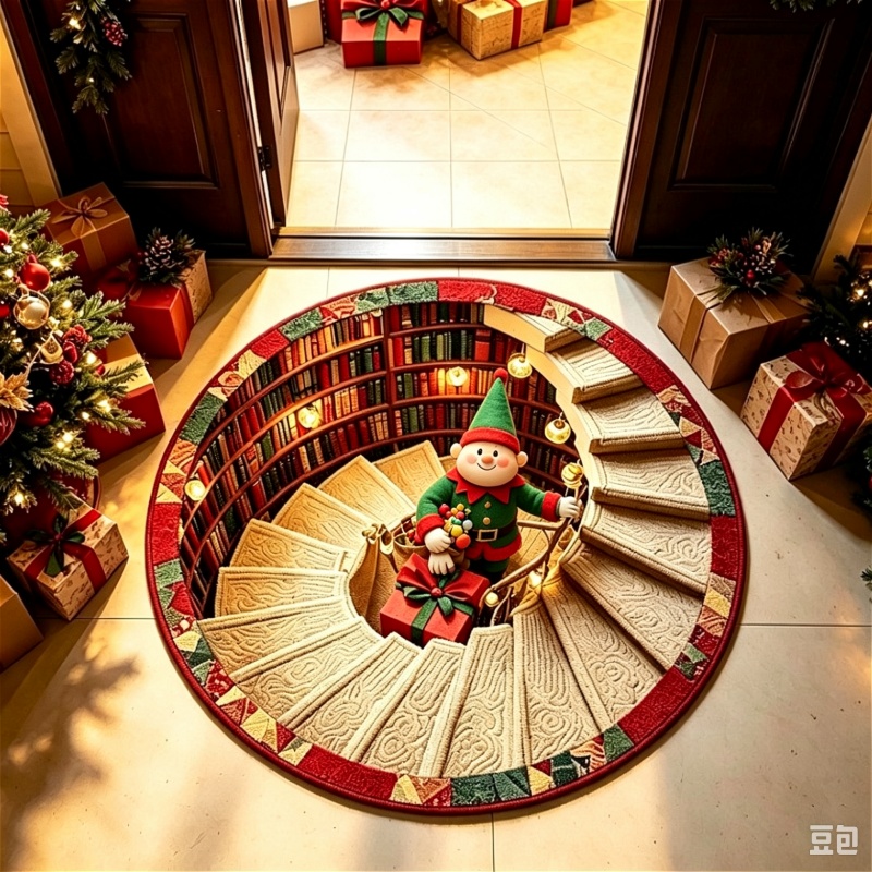 3D Illusion Santa Staircase Ch - đánh giá và giá Commercial Printing Machine