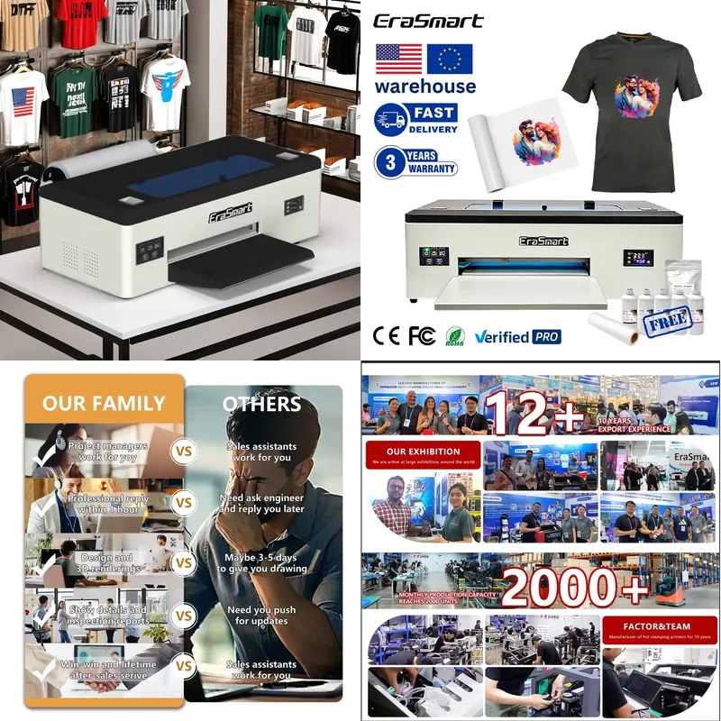 EraSmart 2026 T Shirt Clothes  - đánh giá và giá Dtf Powder Shaker